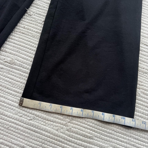 Vuori Wide Leg Sweatpants XS Black Drawstring Lounge Athleisure - Picture 3 of 8